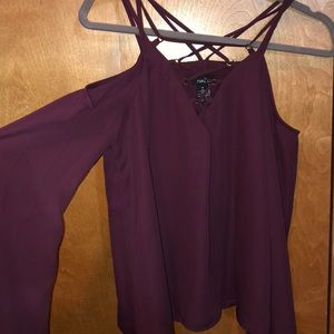Rue 21 Open Shoulder Top